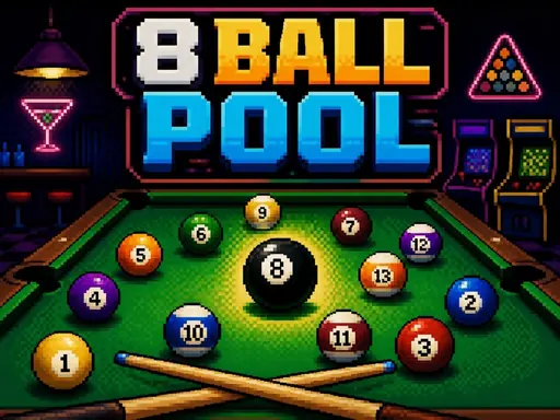 8 Ball Pool 2D browser game preview