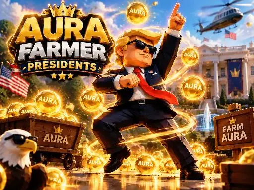 AURA FARMER: Presidents browser game preview