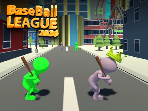BaseBall League 2024 browser game preview
