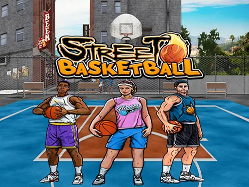 Basketball Street browser game preview