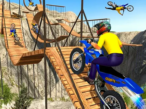 Bike Stunt Racing Game browser game preview