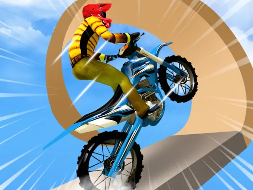 Bike Stunt Racing Legend browser game preview