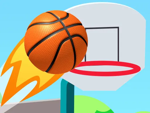 Bounce Dunk Basketball browser game preview