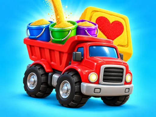 Bucket Sort 3D browser game preview