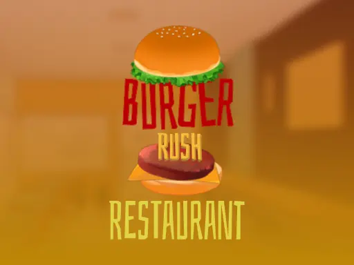 Burger Rush Restaurant browser game preview