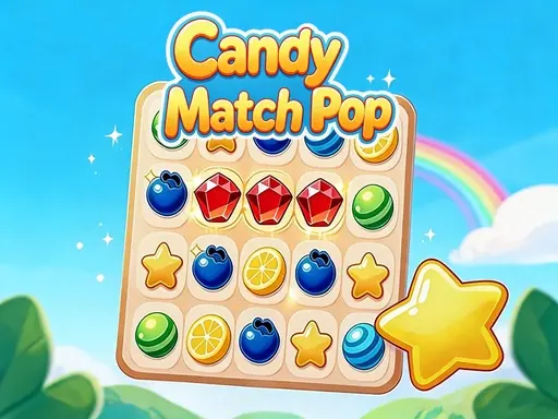 Candy Match Pop browser game preview