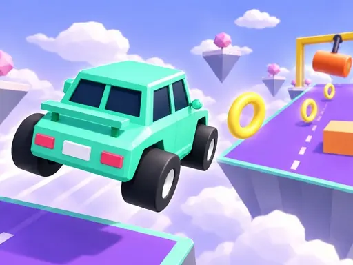 Car Obby 3D browser game preview