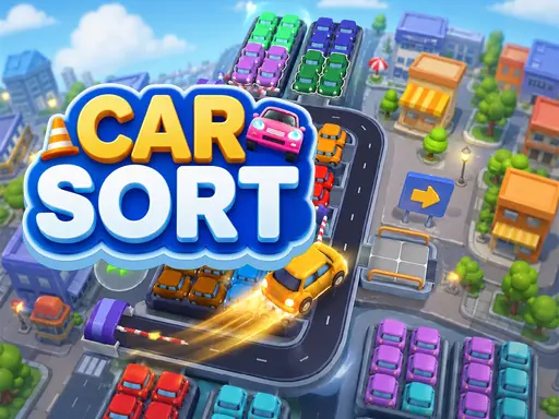 Car Sort browser game preview