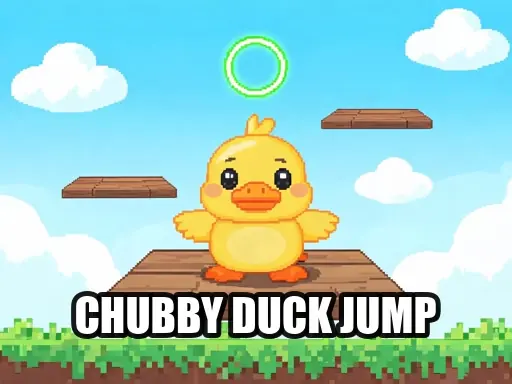 Chubby Duck Jump browser game preview
