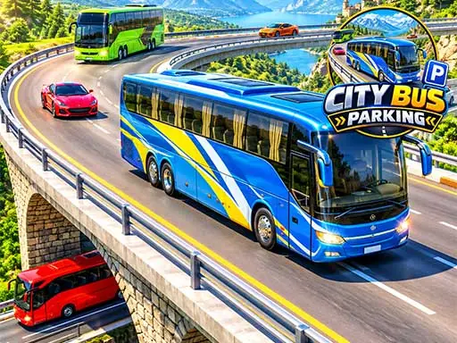 City Bus Parking browser game preview
