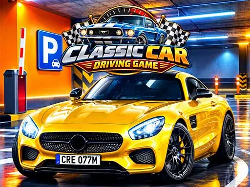 Classic Car Driving Game browser game preview