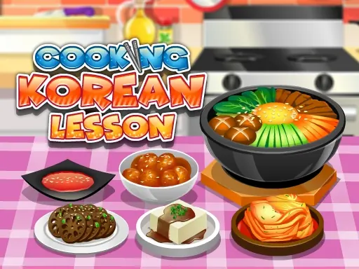 Cooking Korean Lessons browser game preview