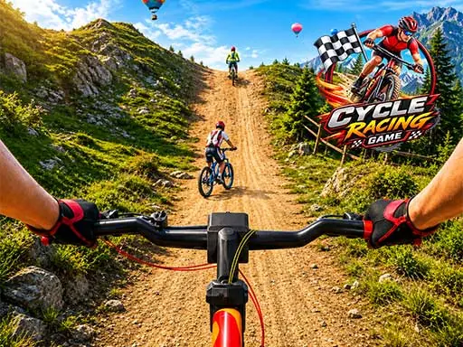 Cycle Racing Game browser game preview