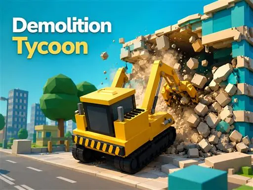 Demolition Tycoon 3D browser game preview