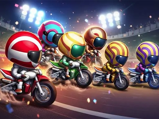 Dirt Bikes Rally browser game preview