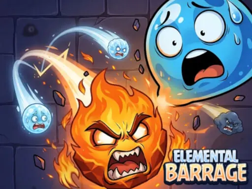 Elemental Barrage browser game preview