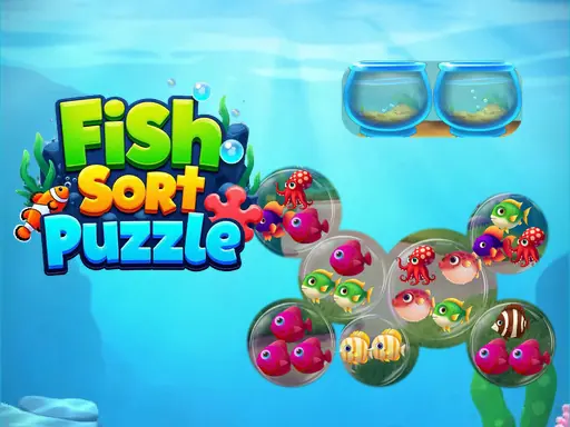 Fish Sort Puzzle browser game preview