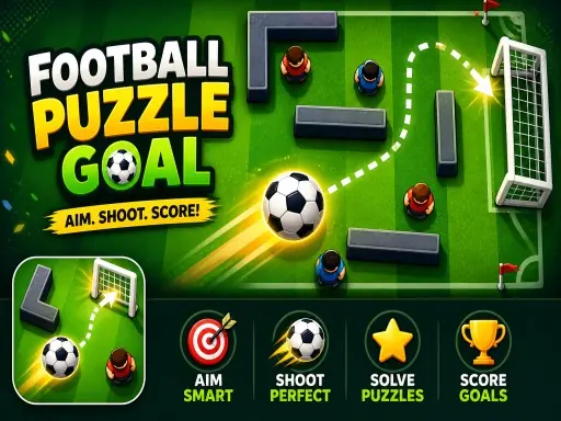 Football Puzzle Goal browser game preview