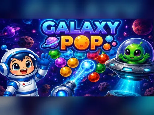 Galaxy Pop browser game preview