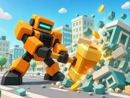 Giant Crusher: Destroy & Grow browser game preview