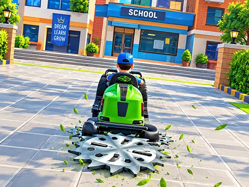 Grass Cutting Mowing Game browser game preview