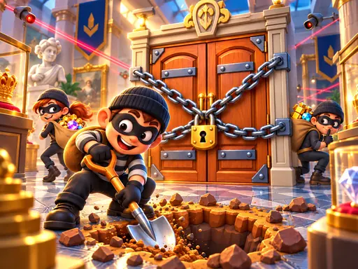 Heist Idle browser game preview
