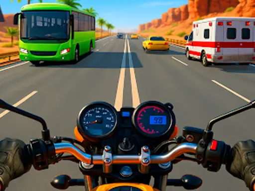 Highway Traffic Racer 3D browser game preview