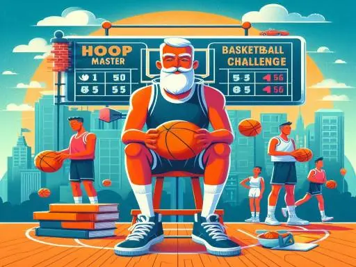 Hoop Master Basketball Trivia Challenge browser game preview