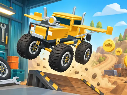 Junkyard Builder 3D browser game preview