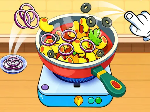Kids Kitchen Cozy Cooking browser game preview