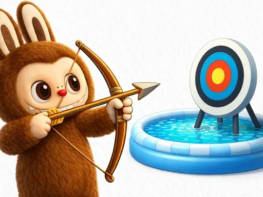 Labubu Arrow Shooter browser game preview