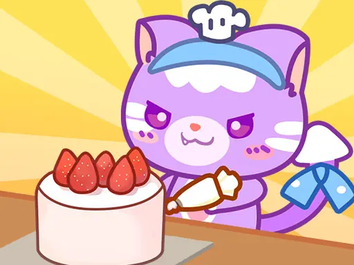 Lovely Cat: Dessert Bakery browser game preview