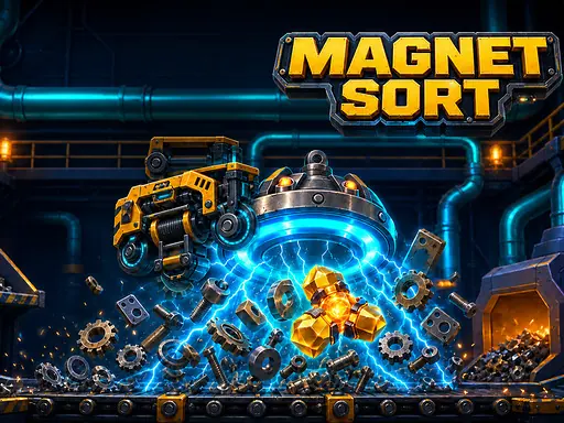 Magnet Sort browser game preview