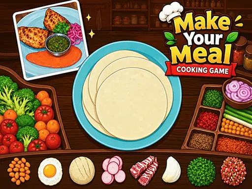 Make Your Meal Cooking Game browser game preview