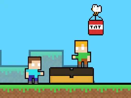 MCraft TNT 2 Player Game browser game preview