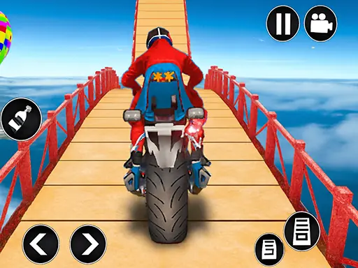 Mega Ramps Bike Stunt Game browser game preview