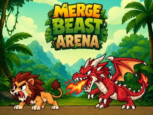 Merge Beast Arena browser game preview