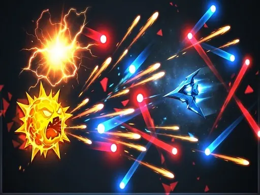 Monster SpaceShip Shooter browser game preview