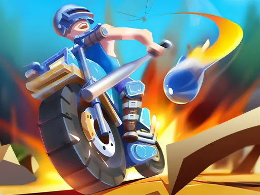 Moto Attack browser game preview