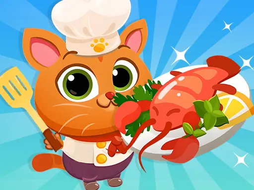 My Cat Restaurant browser game preview