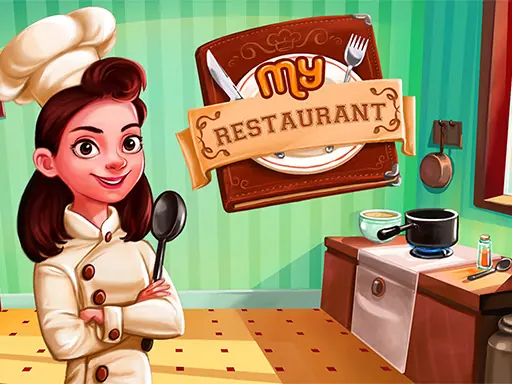 My Restaurant browser game preview