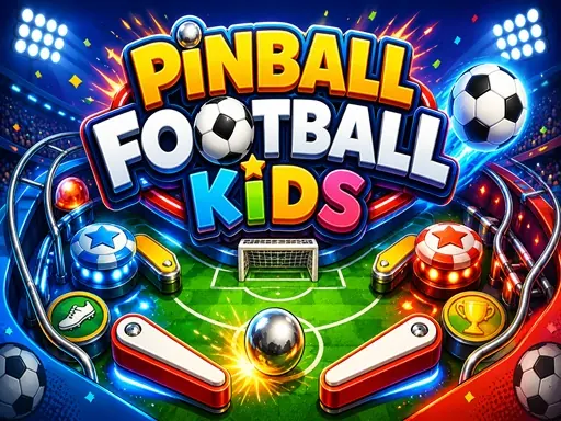 Pinball Football Kids browser game preview