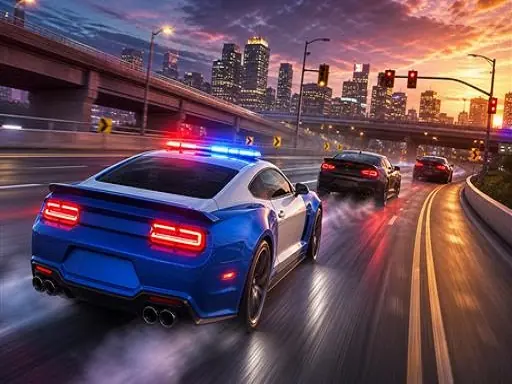Police Gangster Chase browser game preview