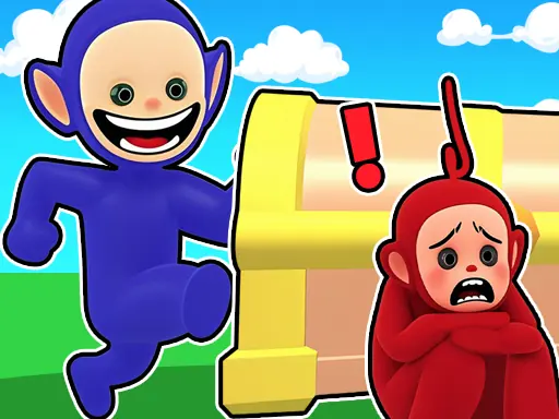 Rainbow Friends Hide And Seek browser game preview