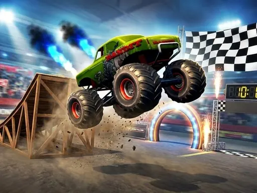 Ramp Truck Mayhem browser game preview