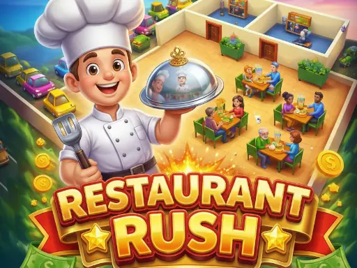 Restaurant Rush browser game preview