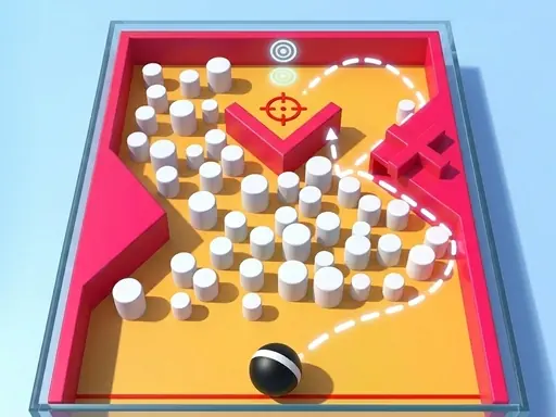 Ricochet Paint Aim browser game preview