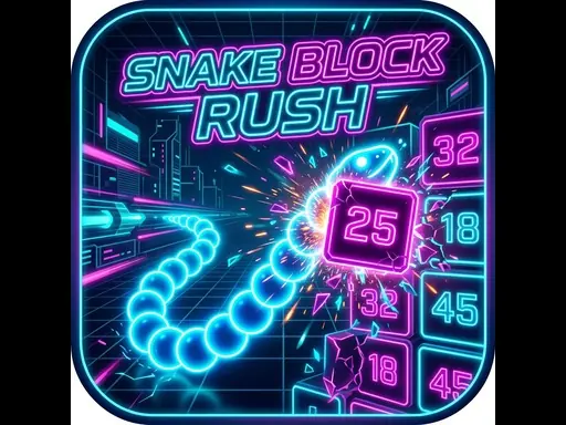 Snake Block Rush browser game preview