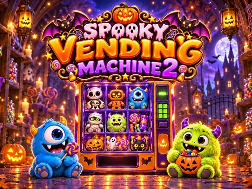 Spooky Vending Machine 2 browser game preview