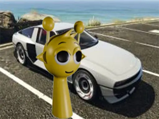 Sprunki Drift Multiplayer browser game preview